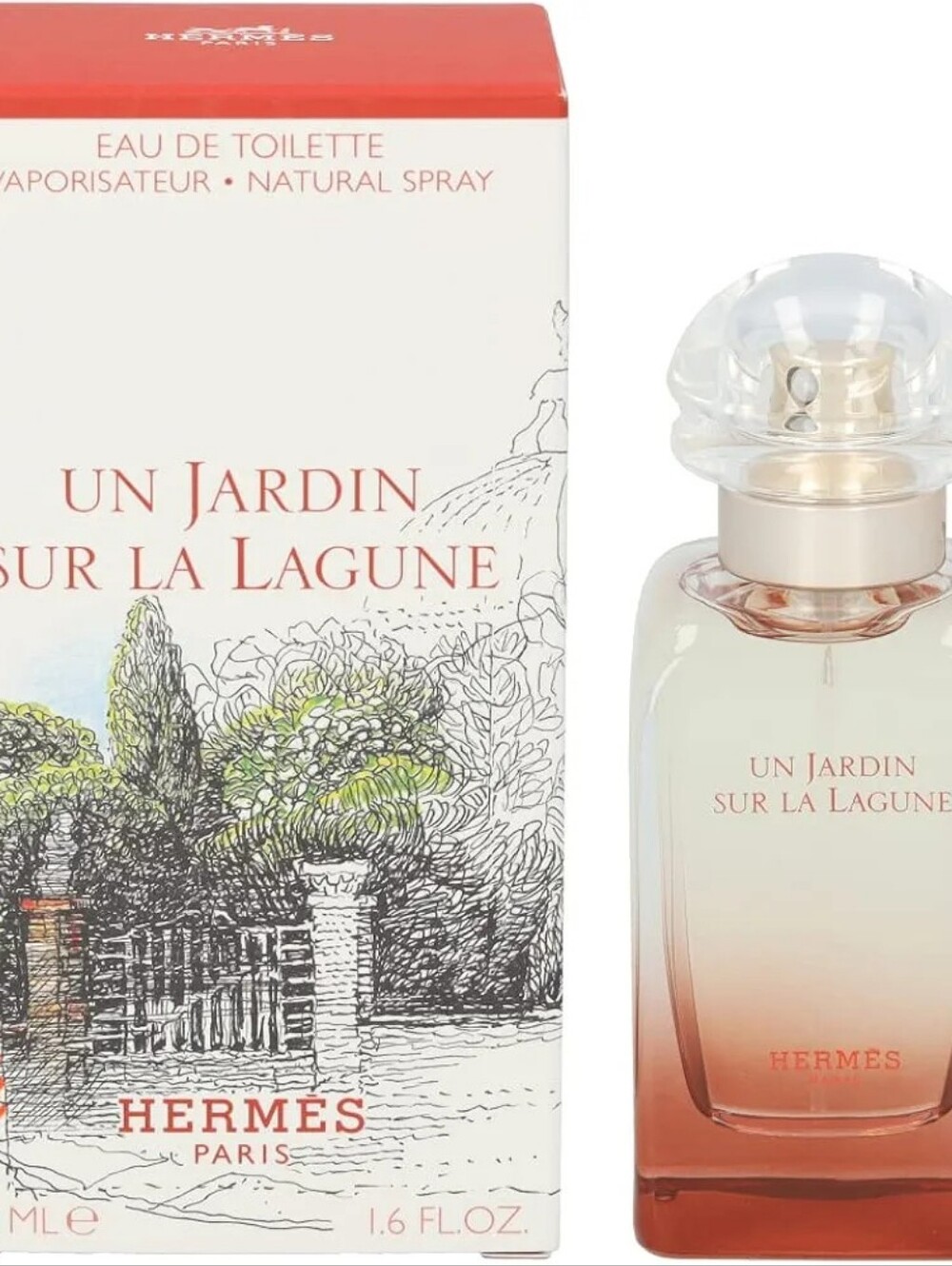 New Un Jardin Sur La Lagune By Hermes Paris 1.6 oz, 50 ml